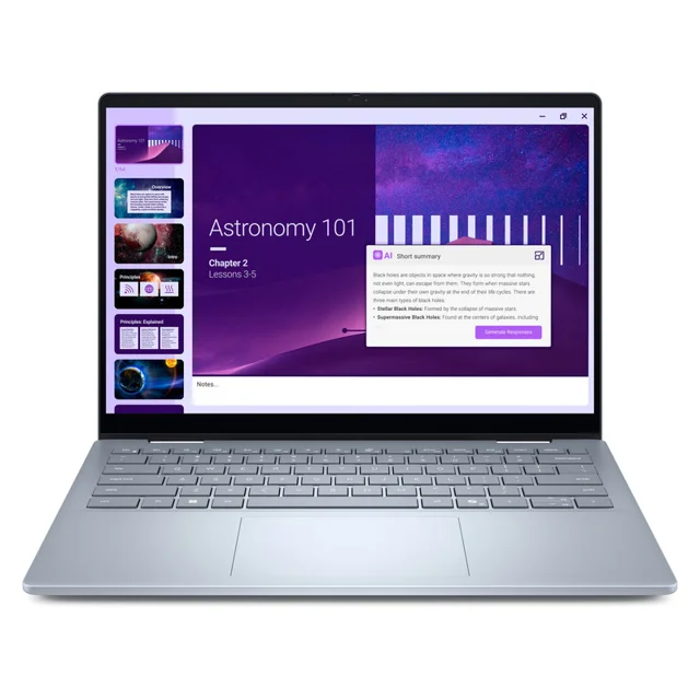 لپتاپ دل ۱۴ اینچی Plus 2-in-1 LDB04250 | Core Ultra 7 256V | 16GB LPDDR5X 8533MHz | 1TB SSD